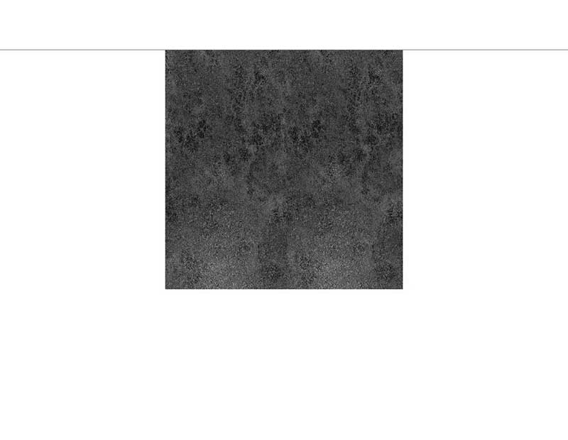 Quadratische Fliese in dunkler Steinoptik, ideal für modernes Wohndesign