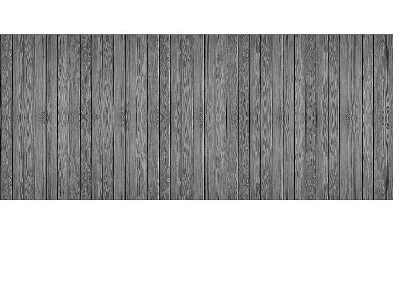 Graue Holzwand mit vertikalen Holzlatten als Hintergrundbild