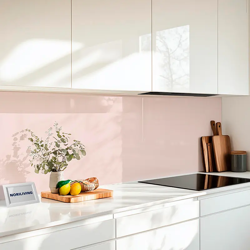 Küchenrückwand Alu Ostereier auf buntem Hintergrund 695