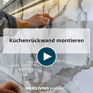 Küchenrückwand Montage