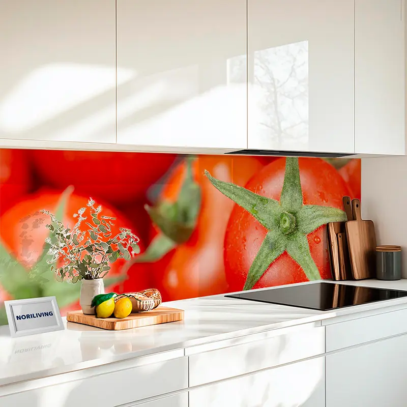 Küchenrückwand Alu Tomaten von oben 332