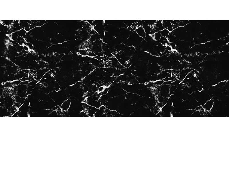 Nahaufnahme einer schwarzen Marmor Textur mit weißen Adern