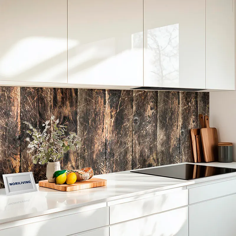 Küchenrückwand Alu Gemüse Korb 426