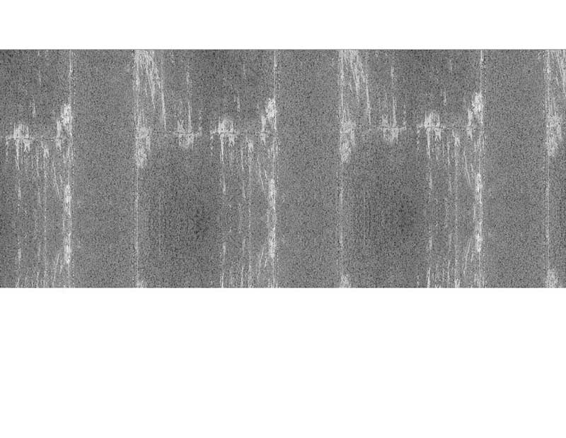 Nahaufnahme einer grauen Textur mit weißen vertikalen Linien