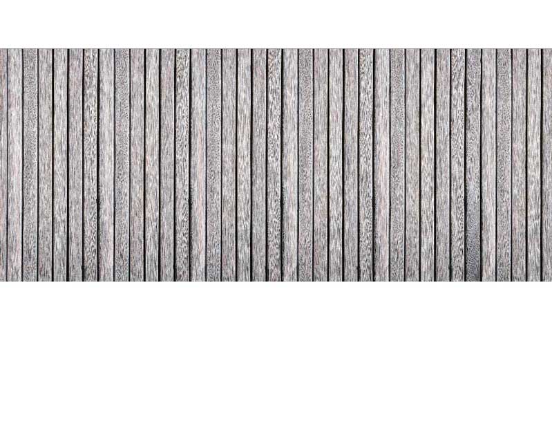 Vertikale Holzlatten mit grauer Textur, geeignet für Wandverkleidung oder Dekoration