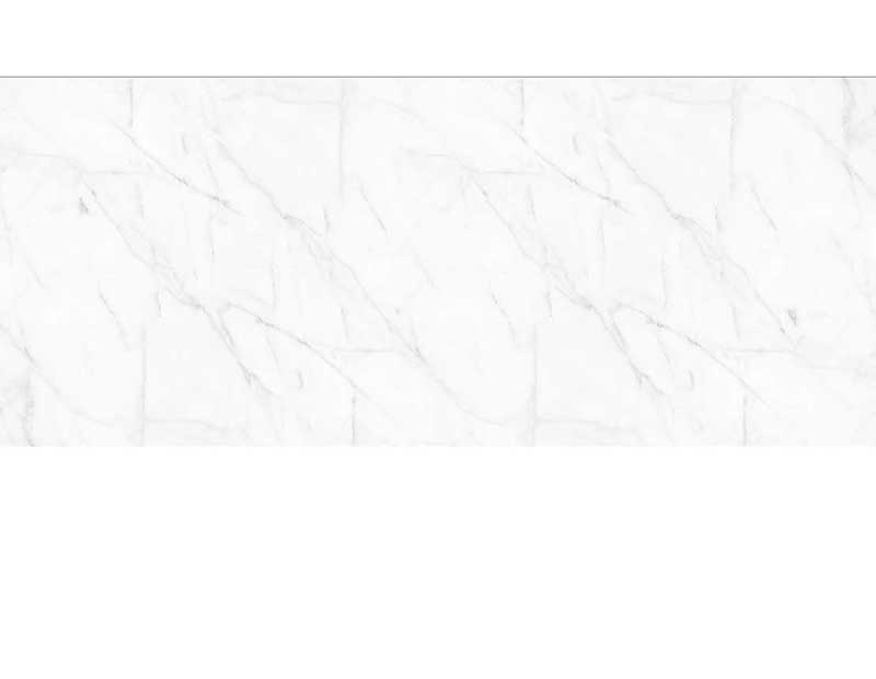 Weiße Marmorfliese mit dezenter natürlicher Maserung