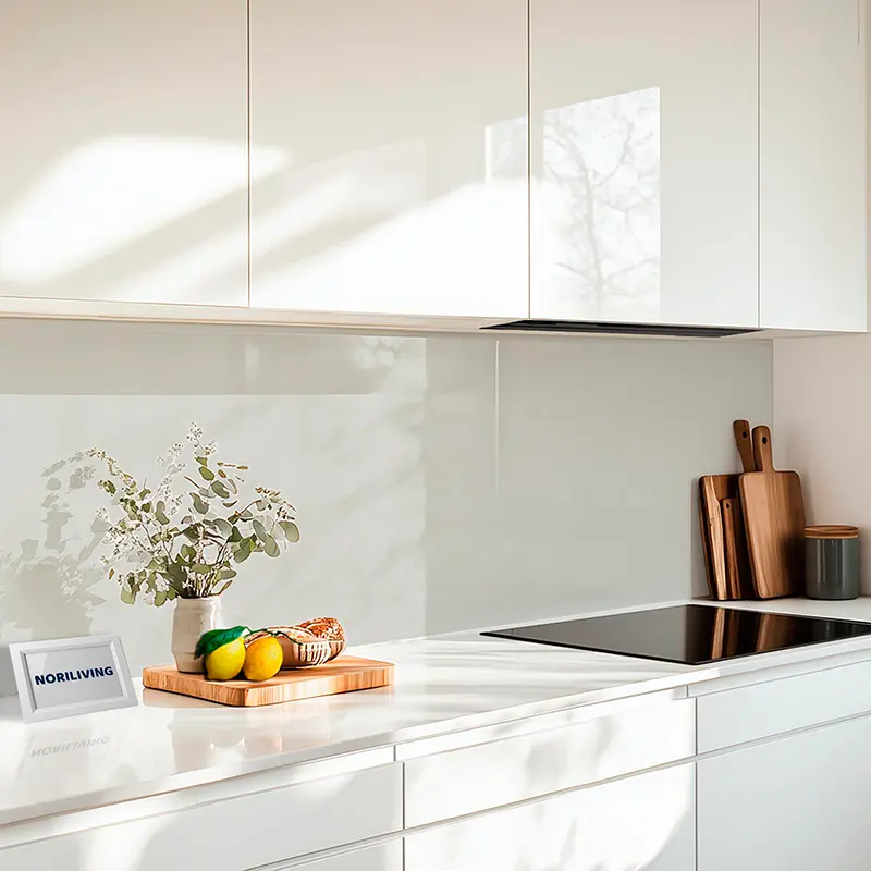 Küchenrückwand Alu 1-4 teilig Unifarbe Grau 2371