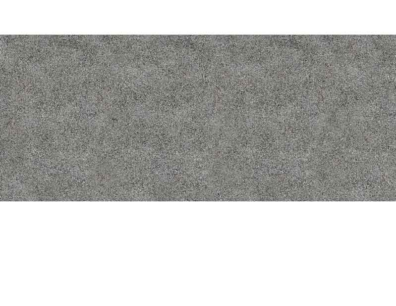 Nahaufnahme einer grauen Granitfliese mit rauer Textur, ideal für Innen- und Außenbereiche