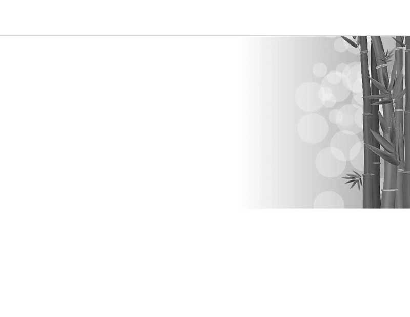 Schwarz-Weiß-Bambus mit Bokeh-Hintergrund