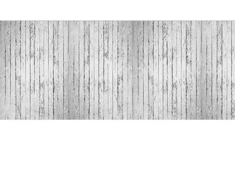 Horizontale Holzdielen in Grau mit Vintage-Finish