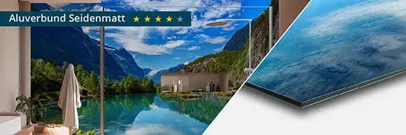 Designer Rückwand – Aluverbund seidenmatt