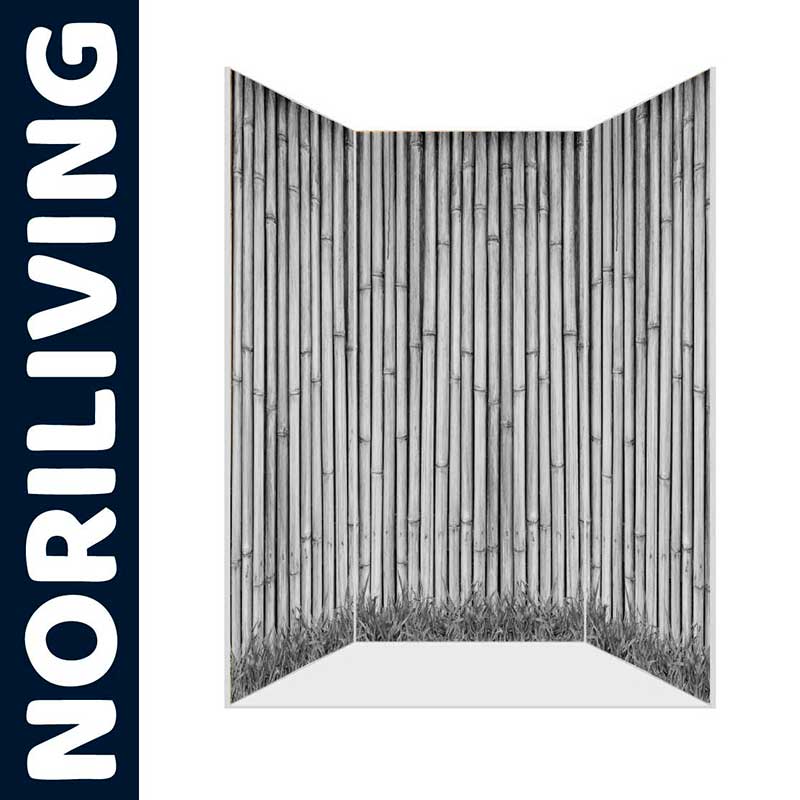 Paravent mit Bambus-Muster für Raumgestaltung von NORILIVING