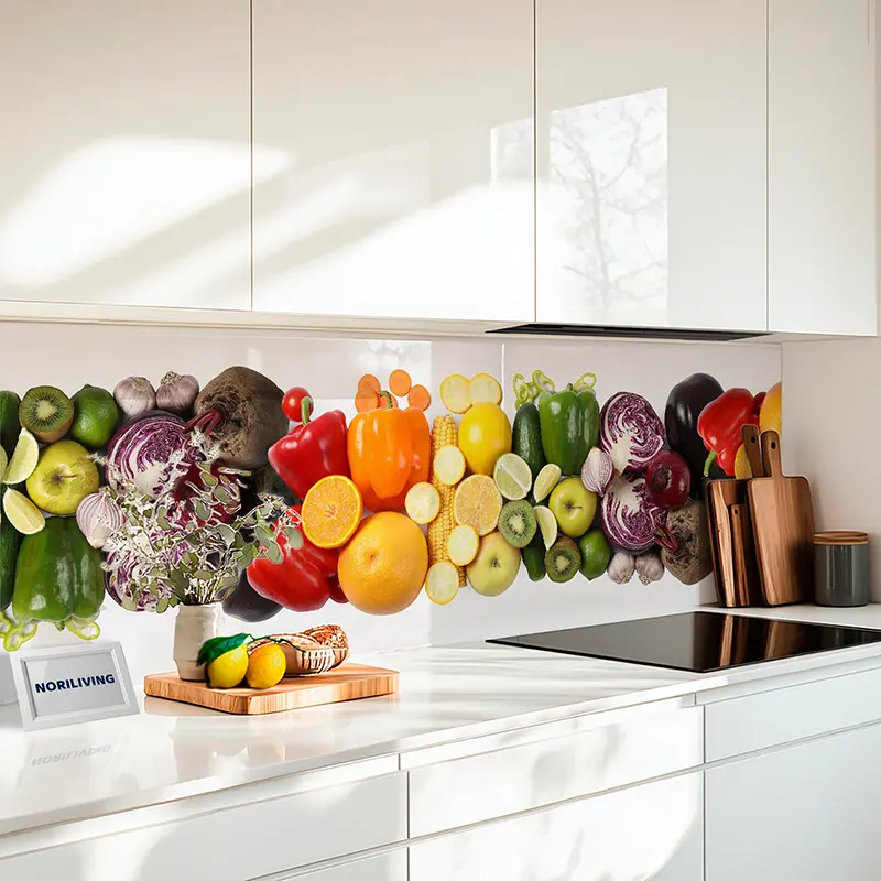 Küchenrückwand Alu Gemüse und Obst 557