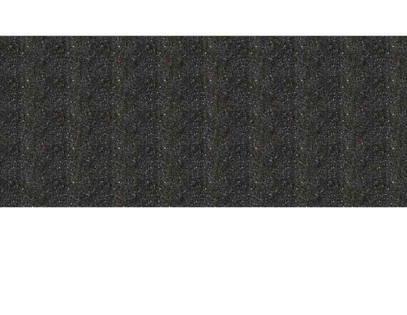 Nahaufnahme von dunklem feinkörnigem Sand