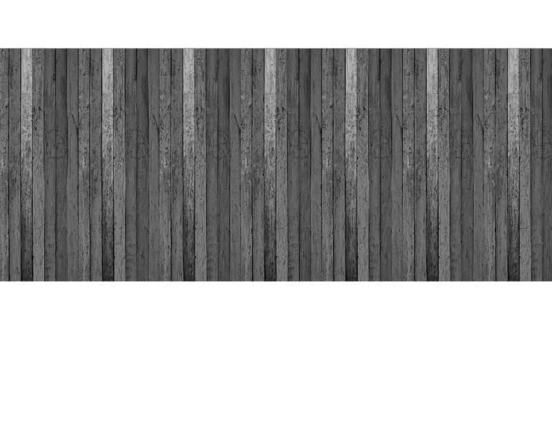 Vertikale graue Holzpaneele als Wandverkleidung