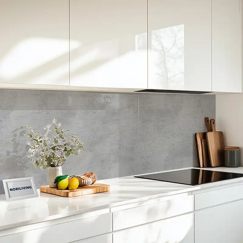 Fliesenspiegel Alu Stein mittel grau Beton 262