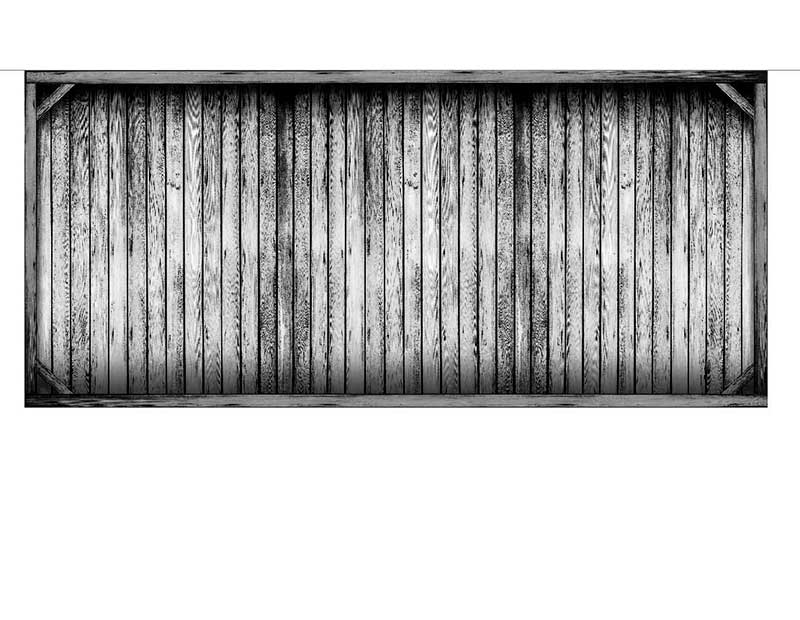 Holzwand mit natürlicher Textur in Balkendesign