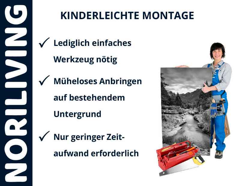 NORILIVING-Montage: Einfacher Aufbau mit minimalem Zeitaufwand und grundlegenden Werkzeugen