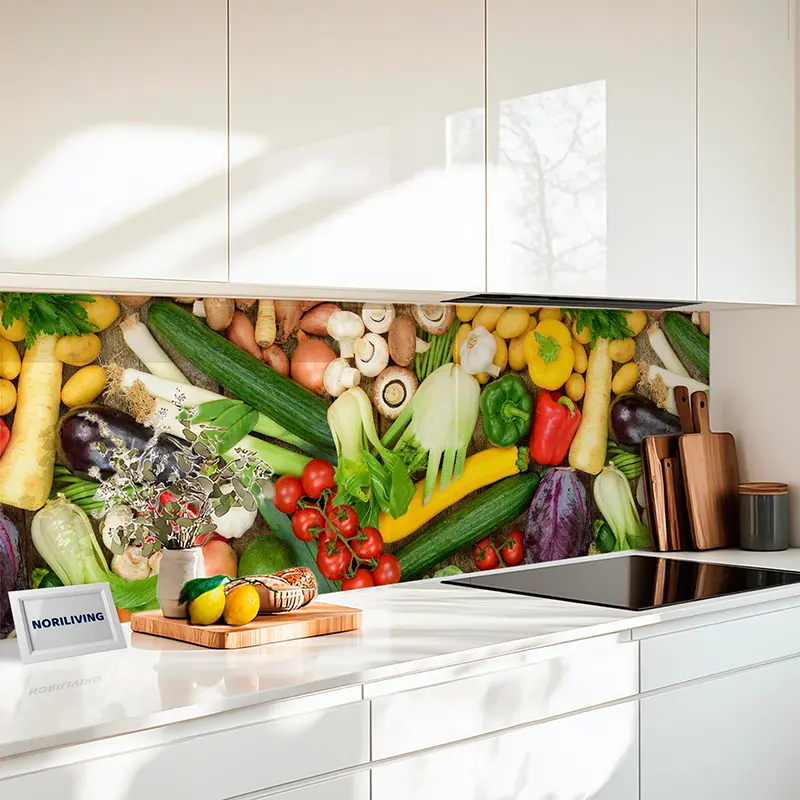 Küchenrückwand Alu Verschiedenes Gemüse 397