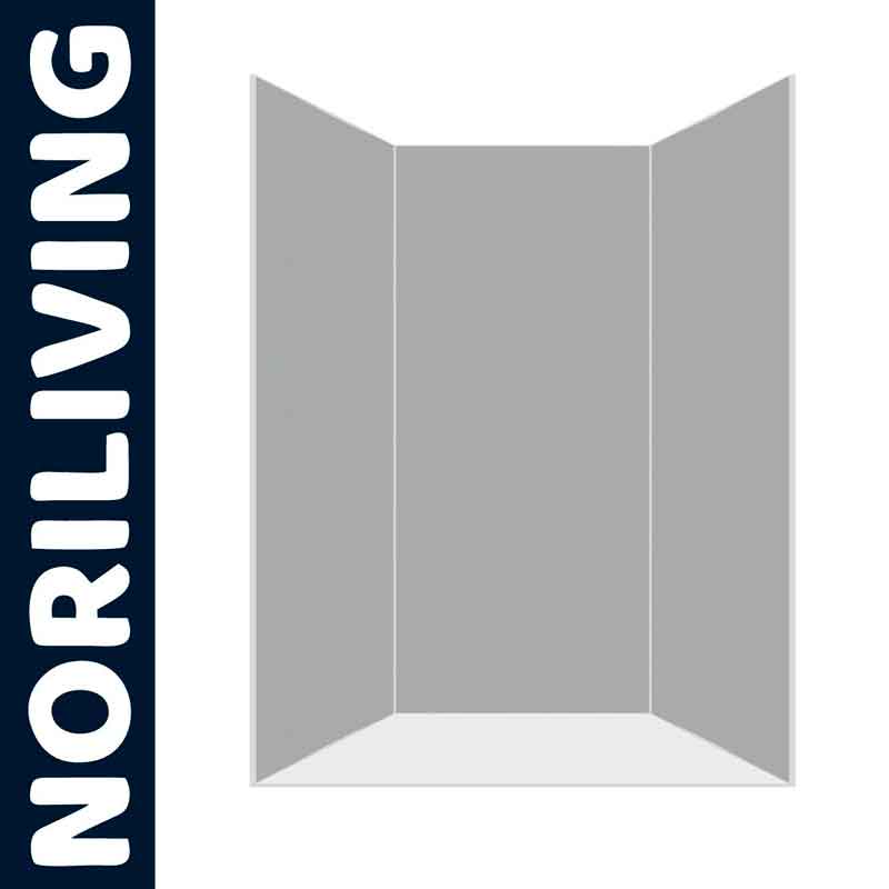 Grauer Raumteiler von NORILIVING, modernes Design