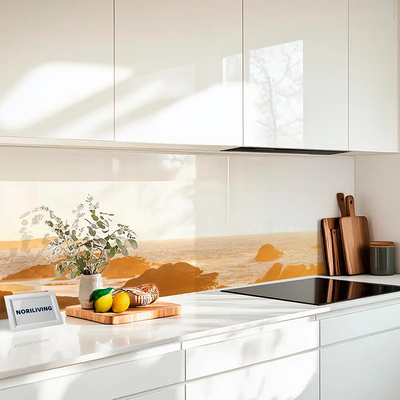 Fliesenspiegel Alu Meer Sonnenuntergang 530