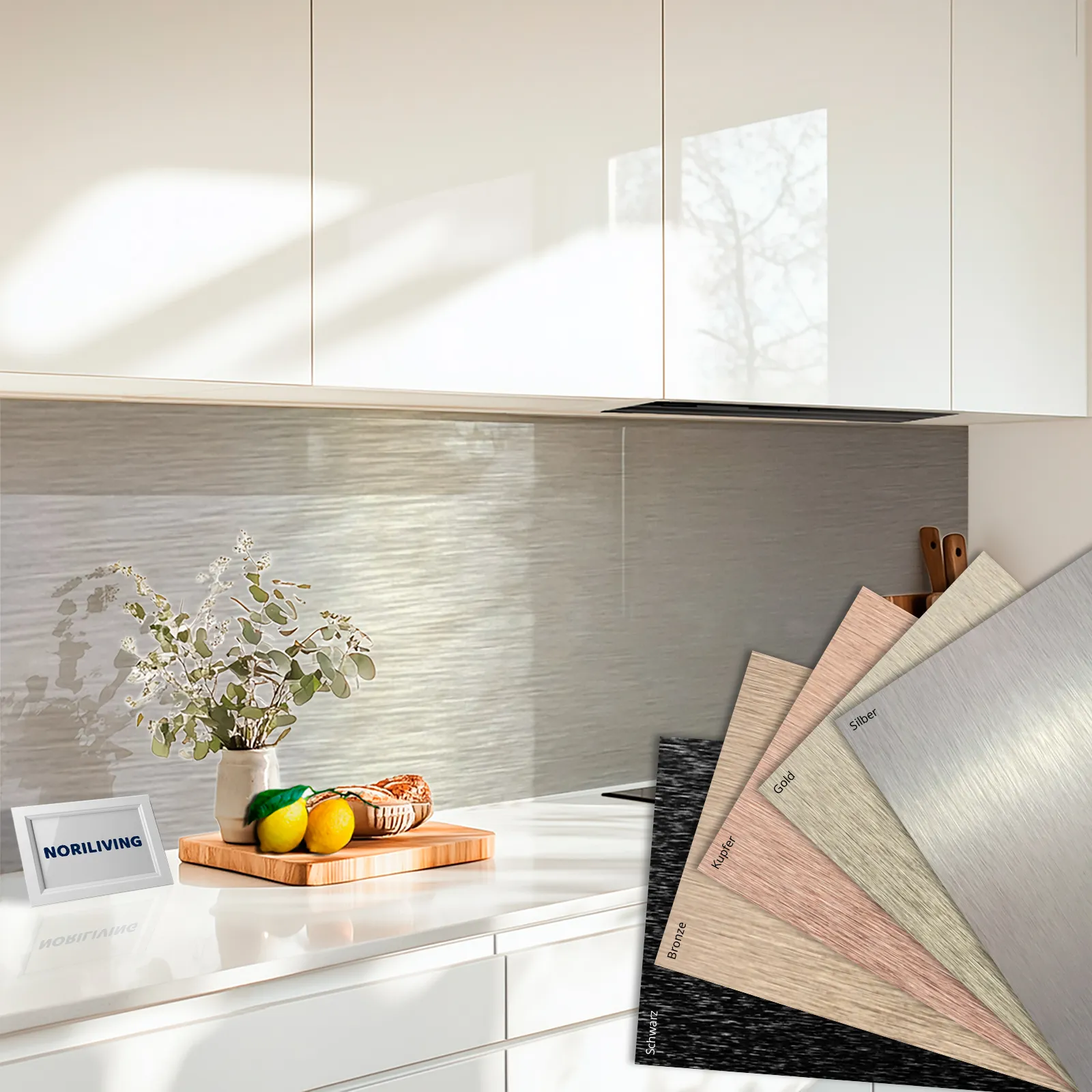 Küchenrückwand Butlerfinish 1-5 teilig Platte