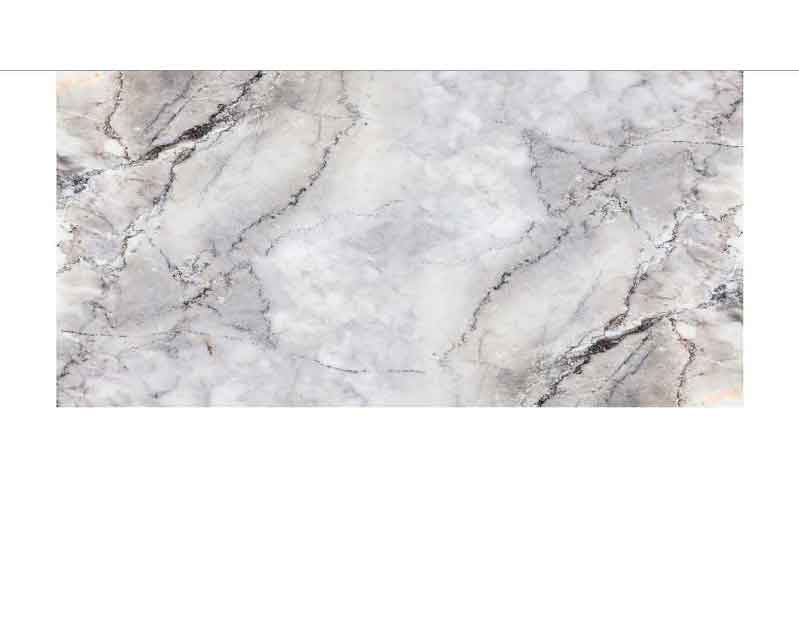 Nahaufnahme einer Marmorfliese mit grauen und weißen Adern, ideal für luxuriöse Inneneinrichtungen