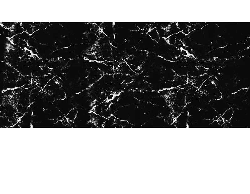 Hochwertige schwarze Marmoroberfläche mit markanter weißer Maserung