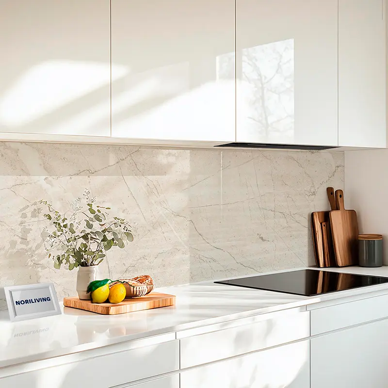 Küchenrückwand Alu Natürliches Marmormuster 182