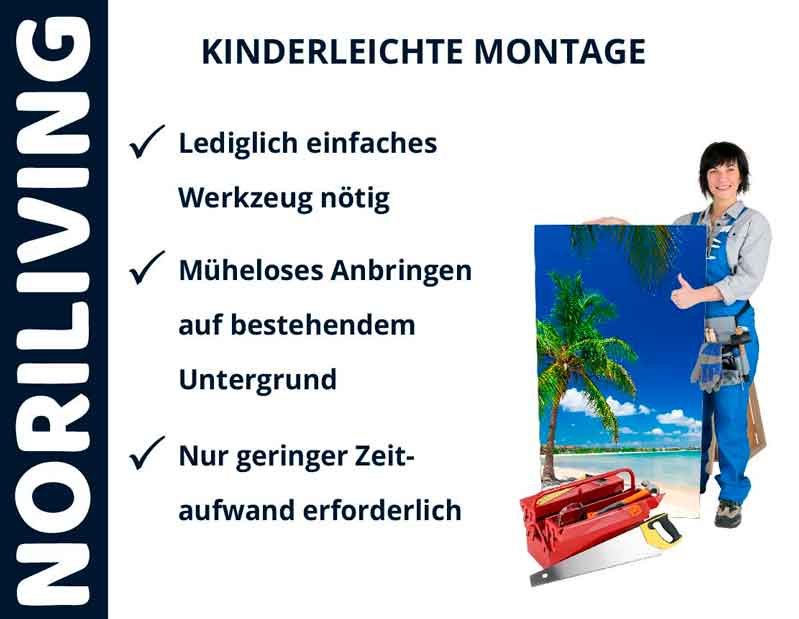 Montage leicht gemacht: Einfache Werkzeuge, geringerer Zeitaufwand, müheloses Anbringen.