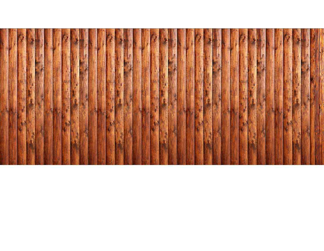 Holzwand aus braunen Brettern Holzstruktur aus braunen, vertikalen Brettern